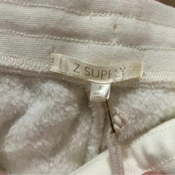 NWT Z Supply Off White Soft Polyester Lounge Shorts Size Small - Picture 5 of 6